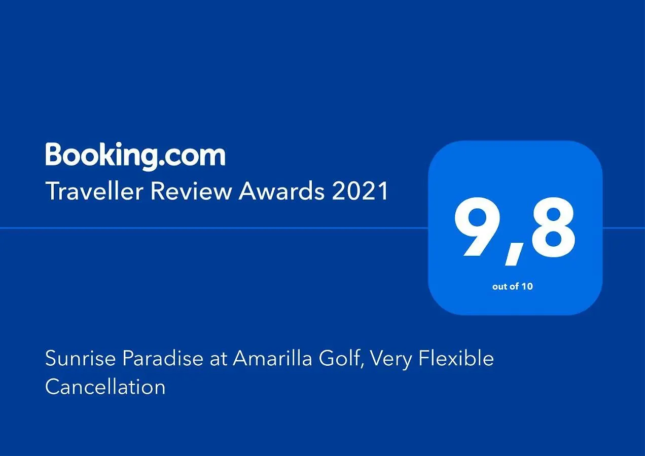 Apartamento Sunrise Paradise At Amarilla Golf, Remote Work, Swimming Pool, Terrace And Near The Beach San Miguel de Abona